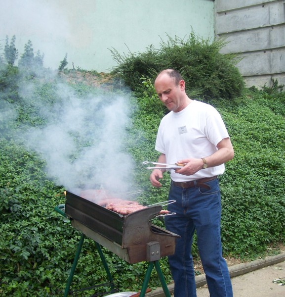 Le chef cuistot au travail